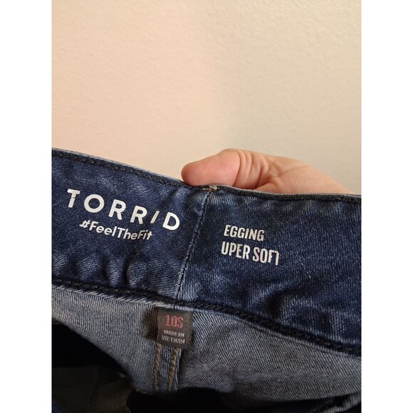 Torrid Jegging Denim Blue Jeans Size 10S - Picture 6 of 7
